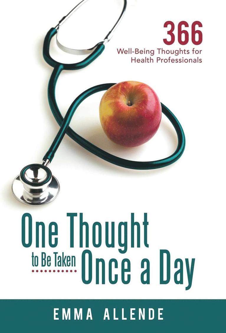 Emma Allende - One Thought to Be Taken Once a Day, Inbunden