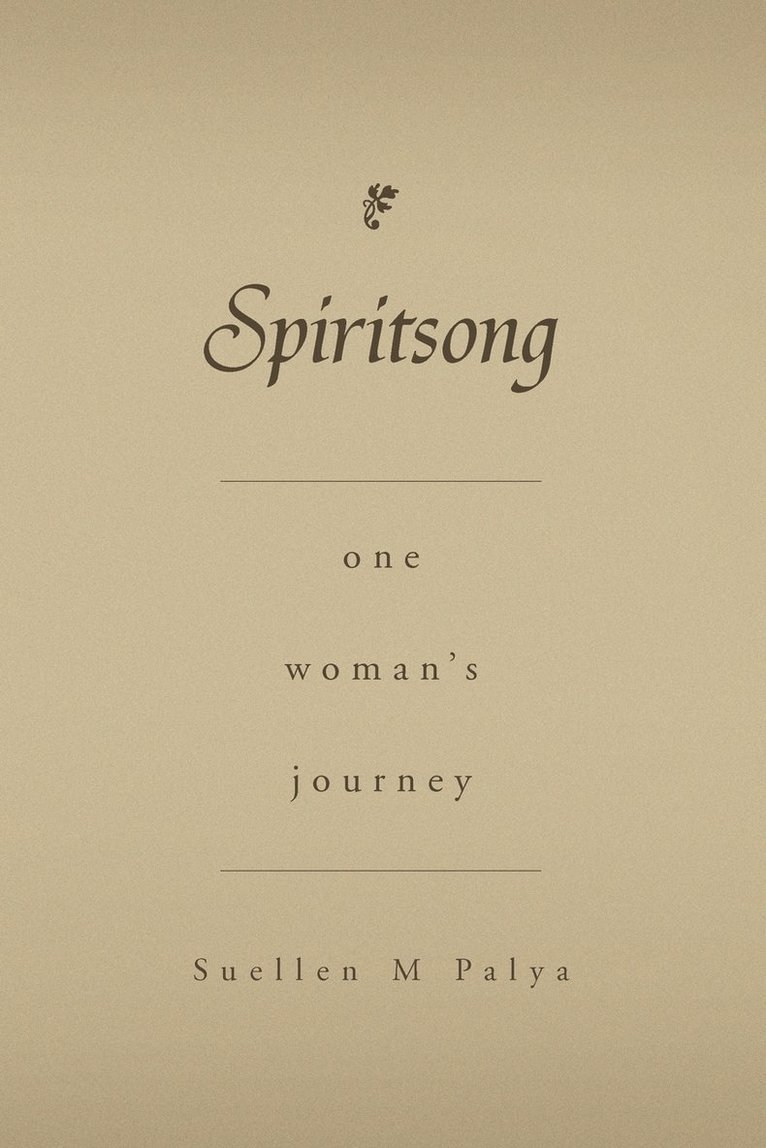 Suellen M Palya - Spiritsong, Häftad. Tillgänglighet: Lägg i varukorg