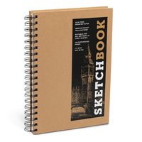 Sketchbook (basic medium spiral Kraft)