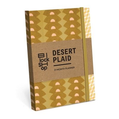 Block Shop - From the Block Shop Studio: Desert Plaid 17-Month Planner, Övrigt