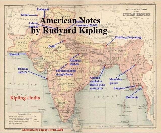 Rudyard Kipling - American Notes, E-bok