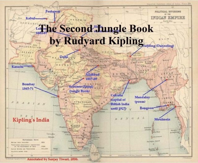 Rudyard Kipling - Second Jungle Book, E-bok