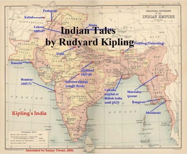 Rudyard Kipling - Indian Tales, E-bok