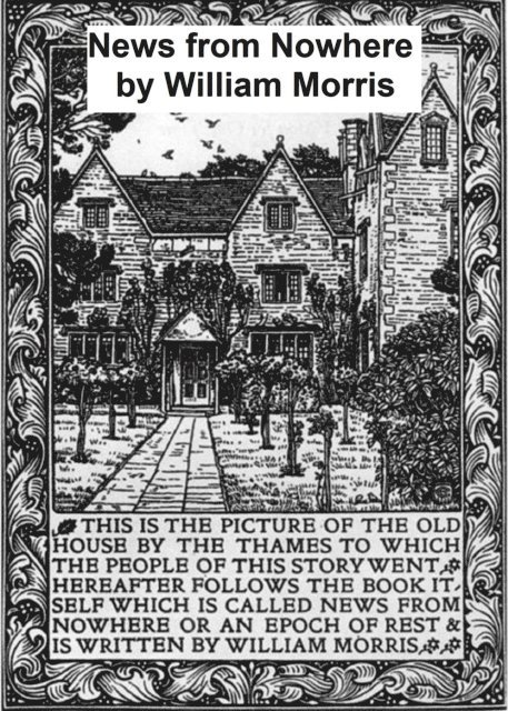 William Morris - News from Nowhere, E-bok