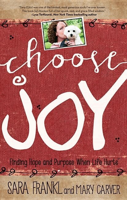 Sara Frankl, Mary Carver - Choose Joy, Häftad