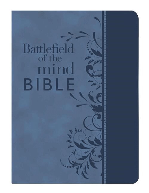 Joyce Meyer - Battlefield of the Mind Bible, Blue Leatherluxe(r): Renew Your Mind Through the Power of God's Word, Inbunden