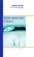 Alon Y. Avidan - Hypersomnia, An Issue of Sleep Medicine Clinics, Inbunden