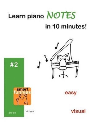 J Steele - Learn piano NOTES in 10 minutes!, Häftad. Tillgänglighet: Lägg i varukorg