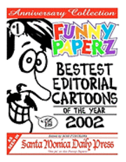 Joe King - FUNNY PAPERZ #1 - Bestest Editorial Cartoons of the Year - 2002, Häftad. Tillgänglighet: Lägg i varukorg