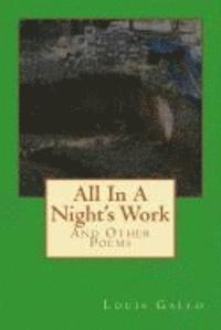 Louis Gallo - All In A Night's Work: And Other Poems, Häftad. Tillgänglighet: Lägg i varukorg