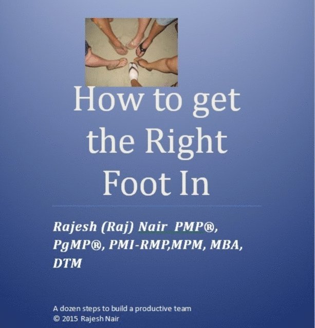 Raj Nair - How to get the Right Foot In, E-bok