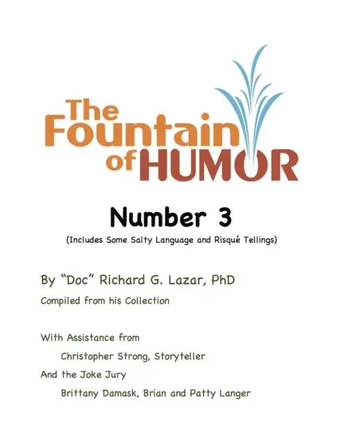 Richard G. Lazar PhD - Fountain of Humor Number 3 (Includes Some Salty Language and RisquA(c) Tellings), E-bok. Tillgänglighet: Lägg i varukorg