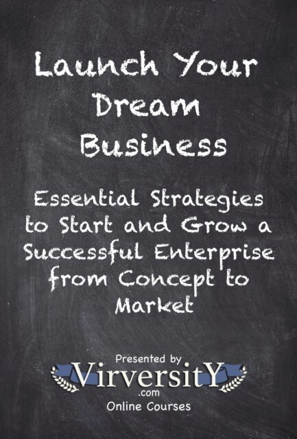 Virversity Online Courses - Launch Your Dream Business, E-bok. Tillgänglighet: Lägg i varukorg