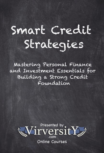 Virversity Online Courses - Smart Credit Strategies, E-bok. Tillgänglighet: Lägg i varukorg