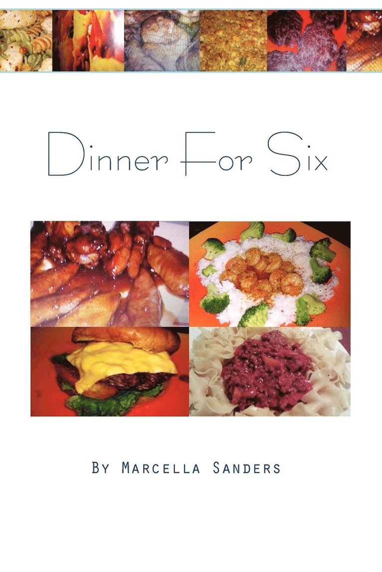 Marcella Sanders - Dinner for Six, Häftad