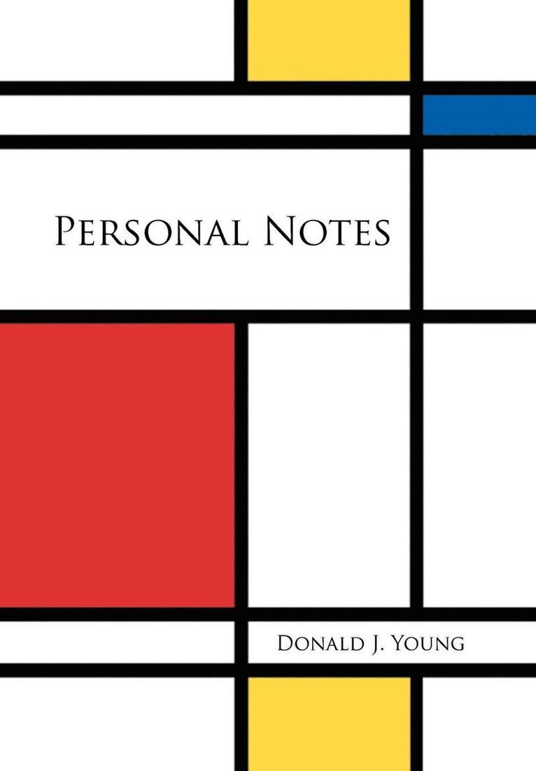 Donald J Young - Personal Notes, Inbunden. Tillgänglighet: Lägg i varukorg