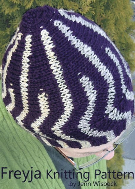 Jenn Wisbeck - Freyja Short Row Hat Knitting Pattern, E-bok