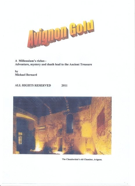 Michael Bernard - Avignon Gold, E-bok