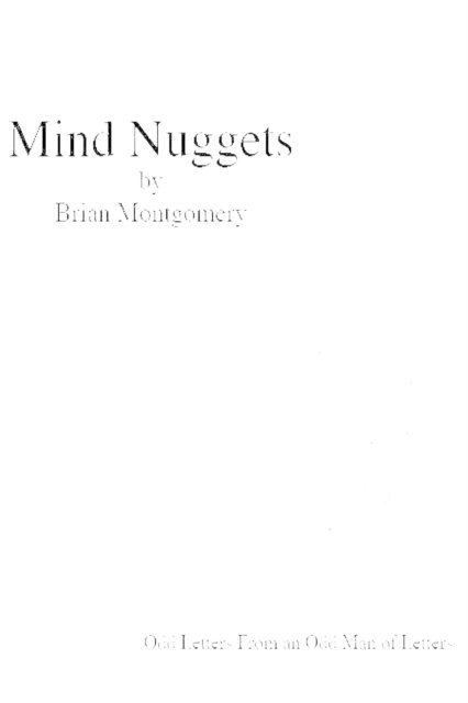 Brian Montgomery - Mind Nuggets, E-bok