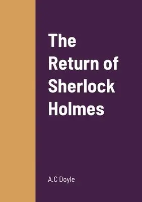 A C Doyle - Return of Sherlock Holmes, Häftad. Tillgänglighet: Lägg i varukorg