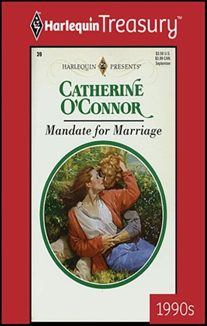 Catherine O'Connor - Mandate for Marriage, E-bok