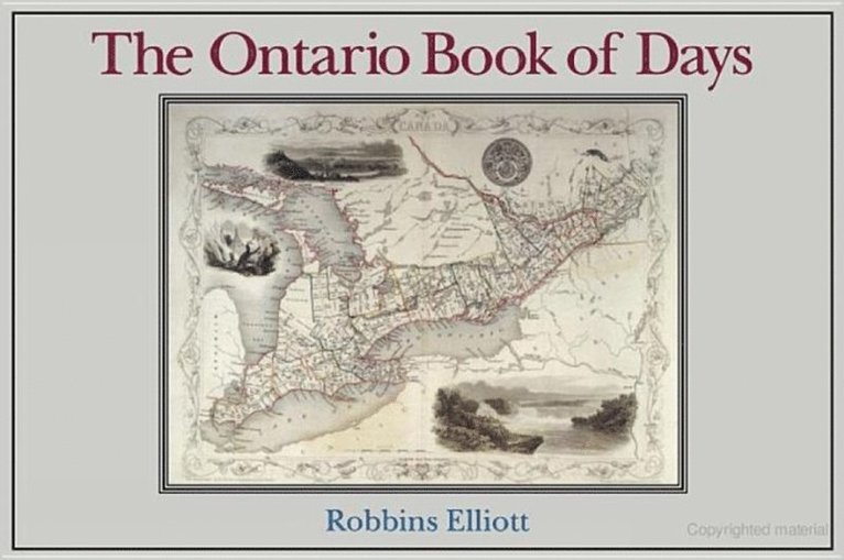 Robbins Elliott - Ontario Book of Days, E-bok