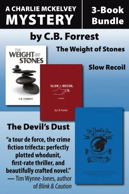 C.B. Forrest - Charlie McKelvey Mysteries 3-Book Bundle, E-bok. Tillgänglighet: Lägg i varukorg