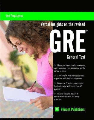 Vibrant Publishers - Verbal Insights on the revised GRE General Test, Häftad