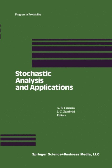 J.C. Zambrini, A.B. Cruzeiro - Stochastic Analysis and Applications, E-bok