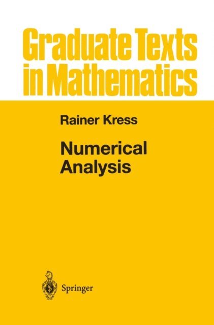 Rainer Kress - Numerical Analysis, E-bok