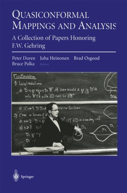 Bruce Palka, Brad Osgood, Juha Heinonen, Peter Duren - Quasiconformal Mappings and Analysis, E-bok