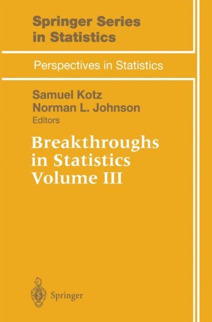 Norman L. Johnson, Samuel Kotz - Breakthroughs in Statistics, E-bok