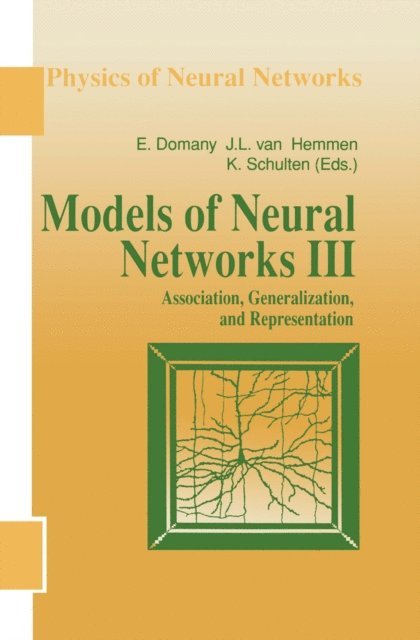 Klaus Schulten, J. Leo van Hemmen, Eytan Domany - Models of Neural Networks III, E-bok