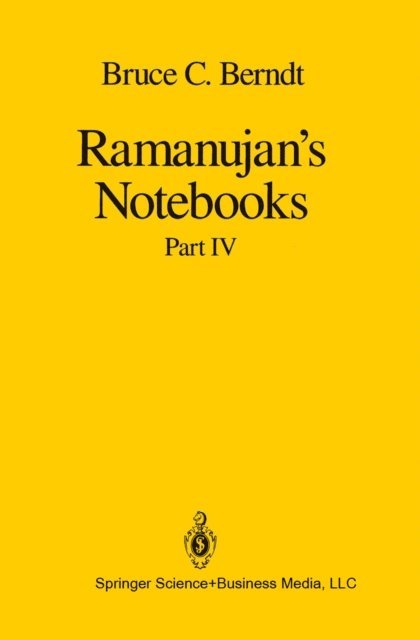 Bruce C. Berndt - Ramanujan's Notebooks, E-bok