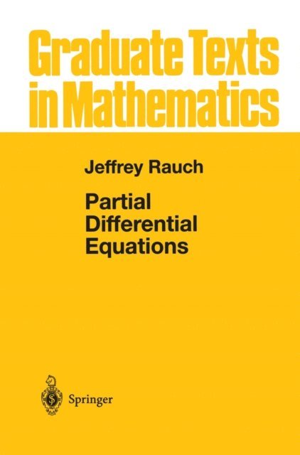 Jeffrey Rauch - Partial Differential Equations, E-bok
