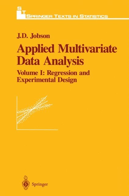 J.D. Jobson - Applied Multivariate Data Analysis, E-bok