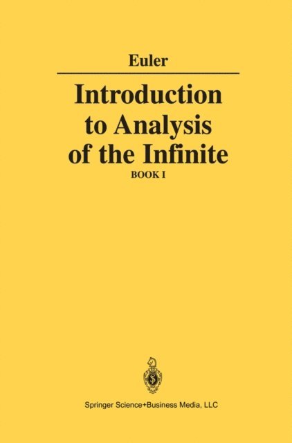Leonhard Euler - Introduction to Analysis of the Infinite, E-bok