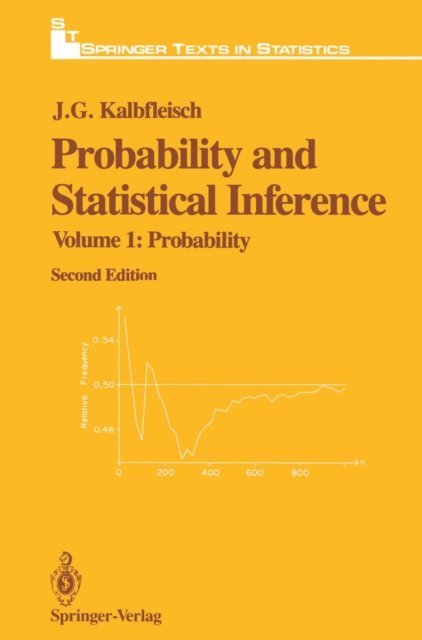J.G. Kalbfleisch - Probability and Statistical Inference, E-bok
