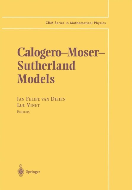 Luc Vinet, Jan F. van Diejen - Calogero-Moser- Sutherland Models, E-bok