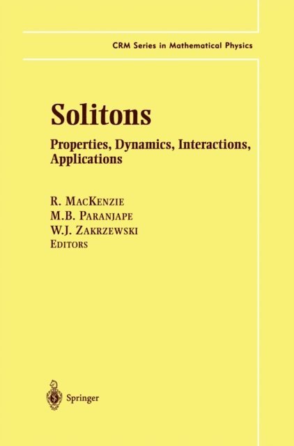 W.J. Zakrzewski, M.B. Paranjape, R. MacKenzie - Solitons, E-bok