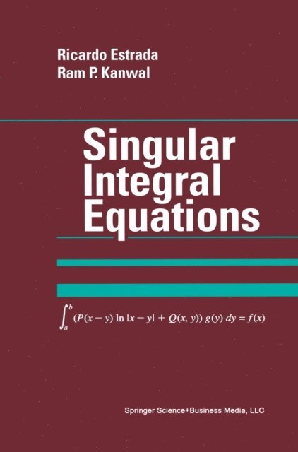 Ram P. Kanwal, Ricardo Estrada - Singular Integral Equations, E-bok