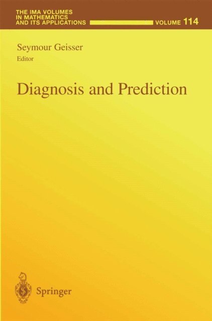 Seymour Geisser - Diagnosis and Prediction, E-bok
