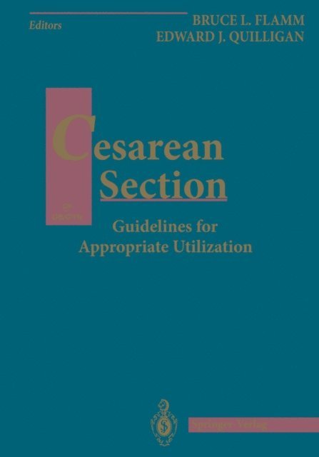 Edward J. Quilligan, Bruce L. Flamm - Cesarean Section, E-bok