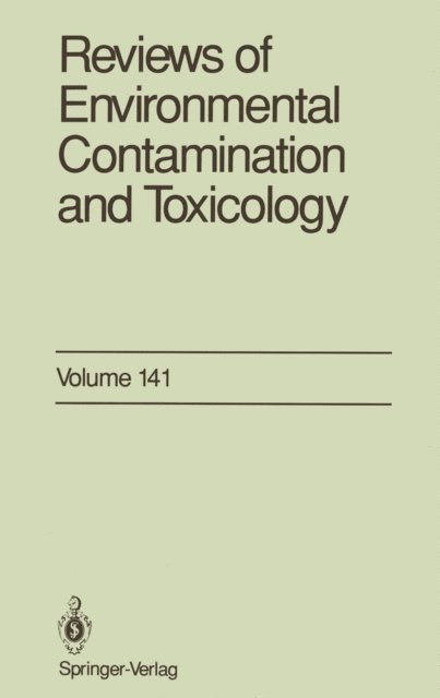Francis A. Gunther, George W. Ware - Reviews of Environmental Contamination and Toxicology, E-bok