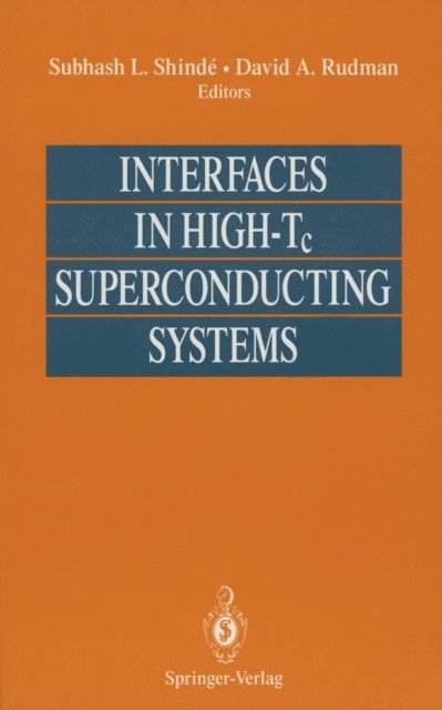 David A. Rudman, Subhash L. Shinde - Interfaces in High-Tc Superconducting Systems, E-bok