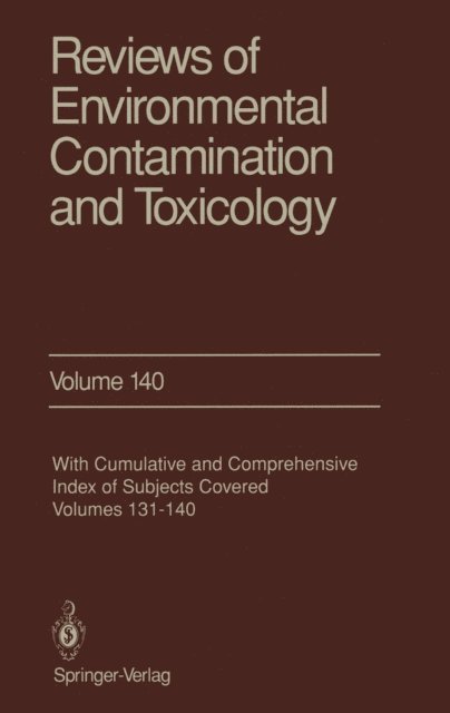 George W. Ware - Reviews of Environmental Contamination and Toxicology, E-bok
