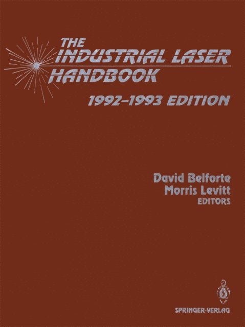 Morris Levitt, David Belforte - Industrial Laser Handbook, E-bok. Tillgänglighet: Lägg i varukorg