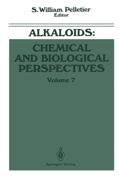 S. William Pelletier - Alkaloids: Chemical and Biological Perspectives, E-bok