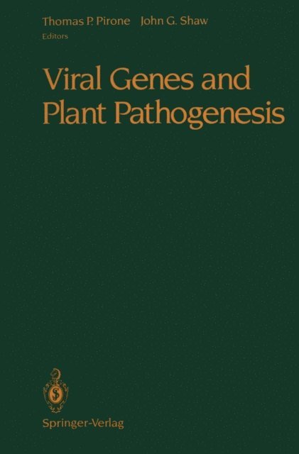 John G. Shaw, Thomas P. Pirone - Viral Genes and Plant Pathogenesis, E-bok. Tillgänglighet: Lägg i varukorg