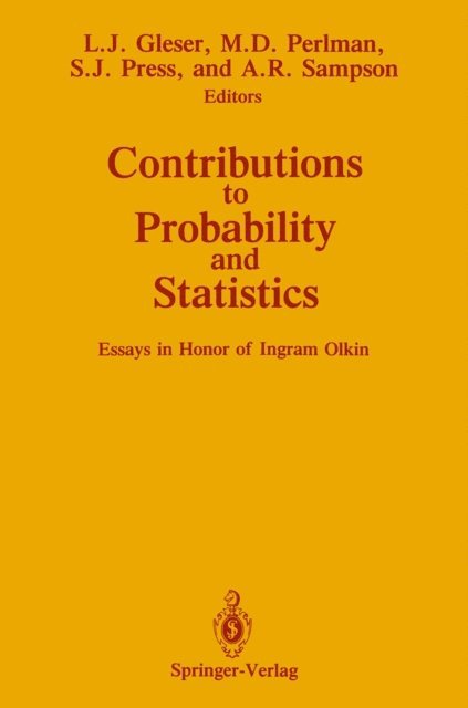 Allan R. Sampson, S. James Press, Michael D. Perlman, Leon J. Gleser - Contributions to Probability and Statistics, E-bok